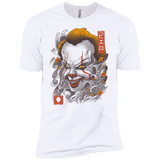 T-Shirts White / YXS Oni Clown Mask Boys Premium T-Shirt