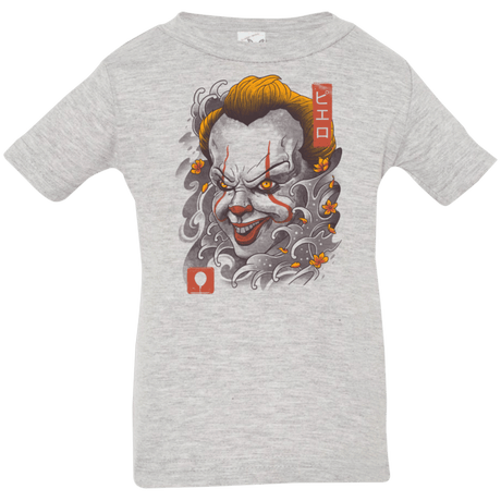 T-Shirts Heather Grey / 6 Months Oni Clown Mask Infant Premium T-Shirt