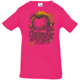 T-Shirts Hot Pink / 6 Months Oni Clown Mask Infant Premium T-Shirt