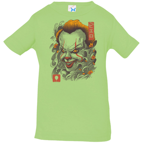 T-Shirts Key Lime / 6 Months Oni Clown Mask Infant Premium T-Shirt