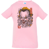 T-Shirts Pink / 6 Months Oni Clown Mask Infant Premium T-Shirt