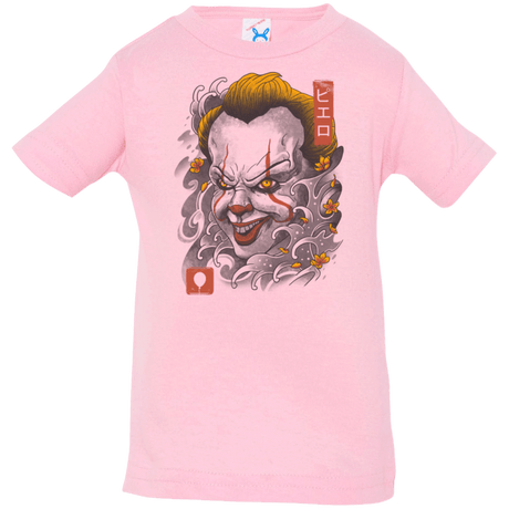 T-Shirts Pink / 6 Months Oni Clown Mask Infant Premium T-Shirt