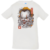 T-Shirts White / 6 Months Oni Clown Mask Infant Premium T-Shirt