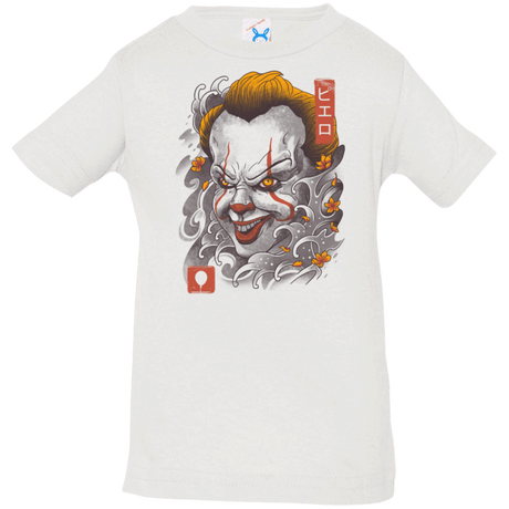T-Shirts White / 6 Months Oni Clown Mask Infant Premium T-Shirt