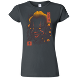 T-Shirts Charcoal / S Oni Clown Mask Junior Slimmer-Fit T-Shirt