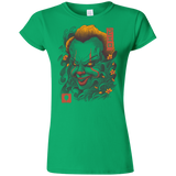 T-Shirts Irish Green / S Oni Clown Mask Junior Slimmer-Fit T-Shirt