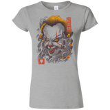 T-Shirts Sport Grey / S Oni Clown Mask Junior Slimmer-Fit T-Shirt