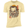 T-Shirts Banana Cream / X-Small Oni Clown Mask Men's Premium T-Shirt