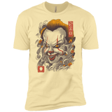 T-Shirts Banana Cream / X-Small Oni Clown Mask Men's Premium T-Shirt