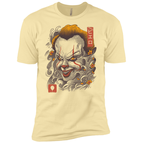 T-Shirts Banana Cream / X-Small Oni Clown Mask Men's Premium T-Shirt