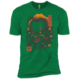T-Shirts Kelly Green / X-Small Oni Clown Mask Men's Premium T-Shirt