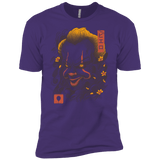 T-Shirts Purple Rush/ / X-Small Oni Clown Mask Men's Premium T-Shirt