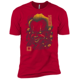 T-Shirts Red / X-Small Oni Clown Mask Men's Premium T-Shirt