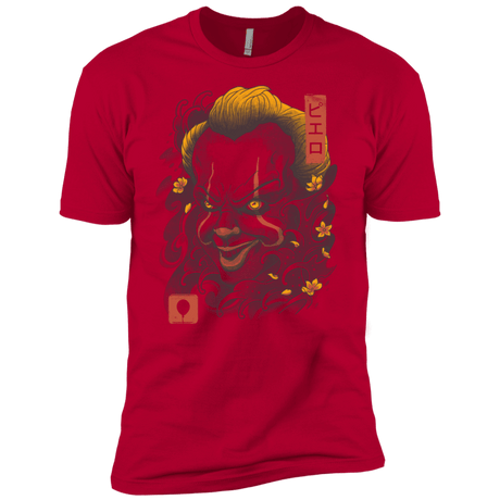 T-Shirts Red / X-Small Oni Clown Mask Men's Premium T-Shirt
