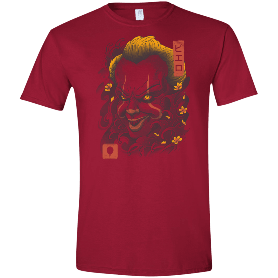 Oni Clown Mask Men's Semi-Fitted Softstyle