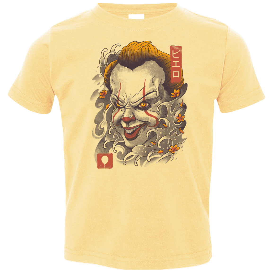 T-Shirts Butter / 2T Oni Clown Mask Toddler Premium T-Shirt