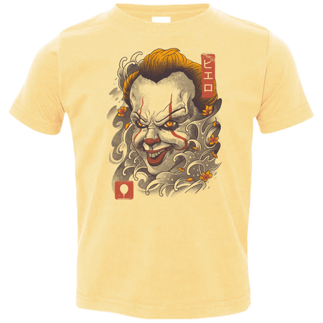 T-Shirts Butter / 2T Oni Clown Mask Toddler Premium T-Shirt