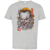 T-Shirts Heather Grey / 2T Oni Clown Mask Toddler Premium T-Shirt