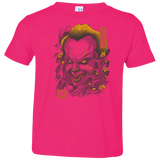 T-Shirts Hot Pink / 2T Oni Clown Mask Toddler Premium T-Shirt