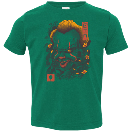 T-Shirts Kelly / 2T Oni Clown Mask Toddler Premium T-Shirt