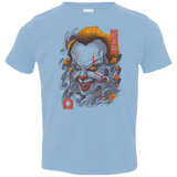 T-Shirts Light Blue / 2T Oni Clown Mask Toddler Premium T-Shirt