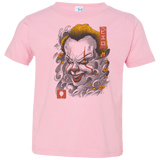 T-Shirts Pink / 2T Oni Clown Mask Toddler Premium T-Shirt