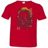 T-Shirts Red / 2T Oni Clown Mask Toddler Premium T-Shirt