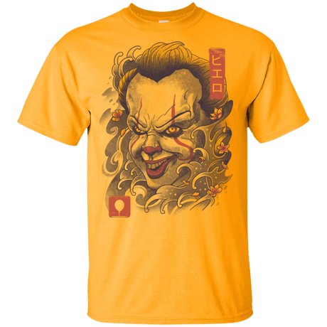 T-Shirts Gold / YXS Oni Clown Mask Youth T-Shirt