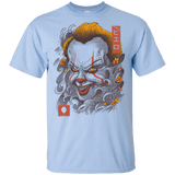 T-Shirts Light Blue / YXS Oni Clown Mask Youth T-Shirt