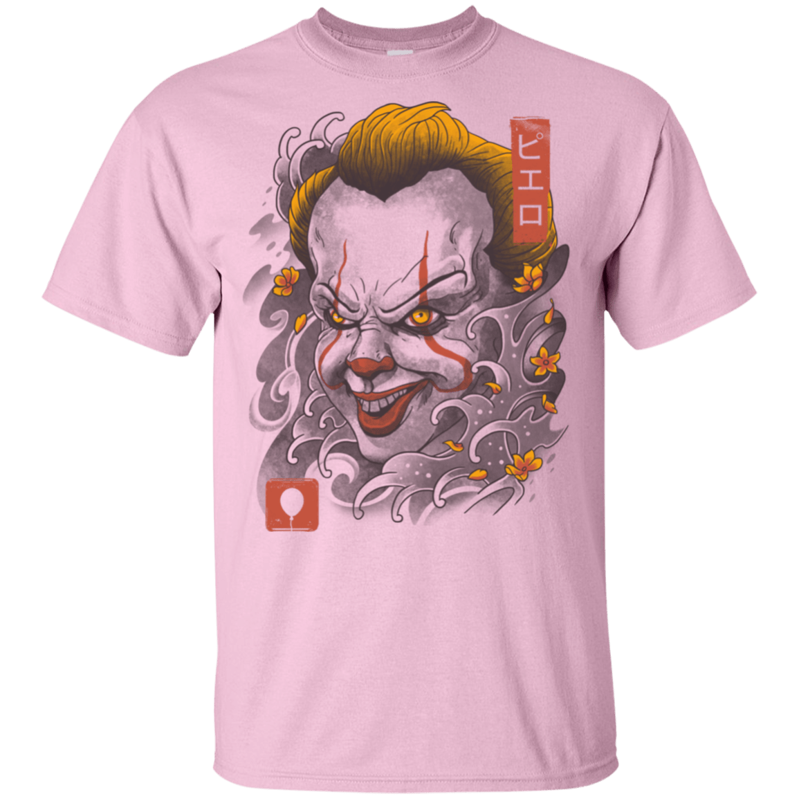 T-Shirts Light Pink / YXS Oni Clown Mask Youth T-Shirt