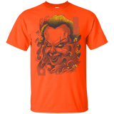 T-Shirts Orange / YXS Oni Clown Mask Youth T-Shirt