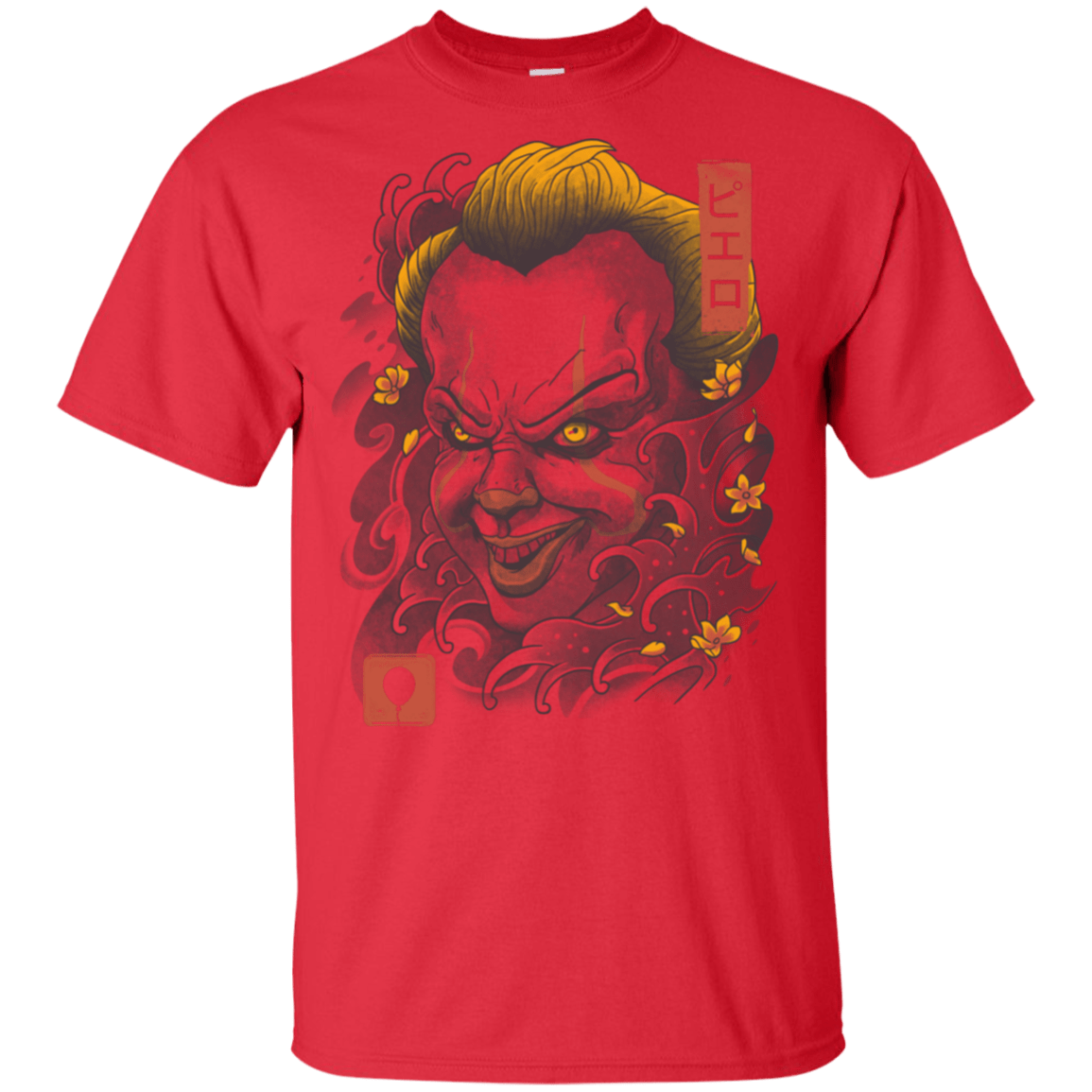 T-Shirts Red / YXS Oni Clown Mask Youth T-Shirt