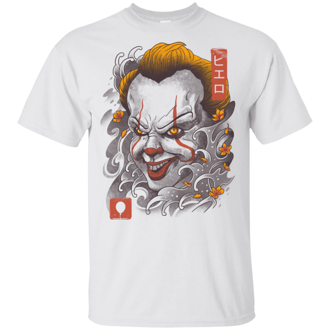 T-Shirts White / YXS Oni Clown Mask Youth T-Shirt