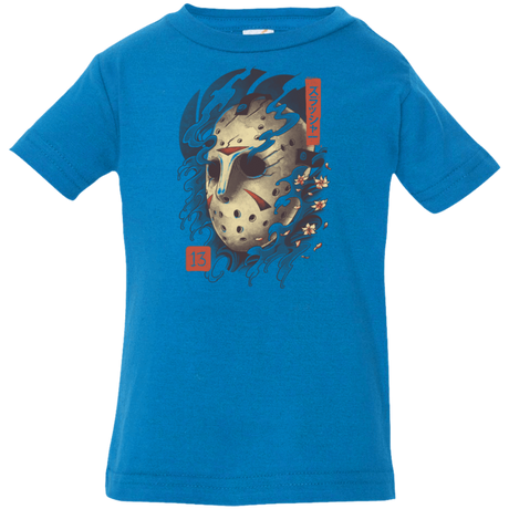 T-Shirts Cobalt / 6 Months Oni Jason Mask Infant Premium T-Shirt