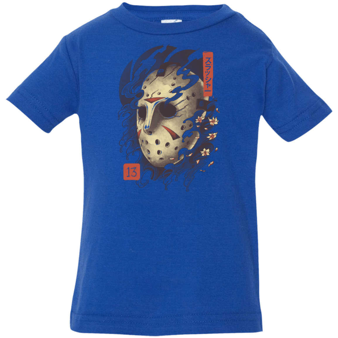 T-Shirts Royal / 6 Months Oni Jason Mask Infant Premium T-Shirt