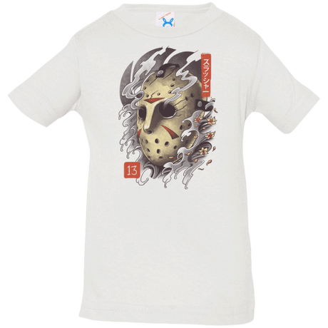T-Shirts White / 6 Months Oni Jason Mask Infant Premium T-Shirt