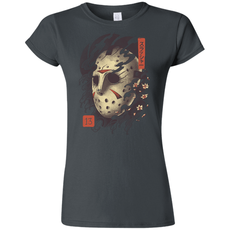 T-Shirts Charcoal / S Oni Jason Mask Junior Slimmer-Fit T-Shirt