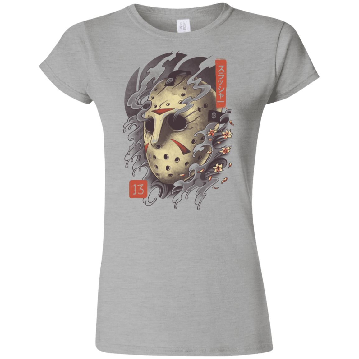 T-Shirts Sport Grey / S Oni Jason Mask Junior Slimmer-Fit T-Shirt
