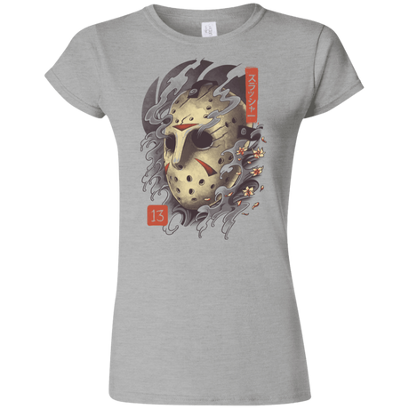 T-Shirts Sport Grey / S Oni Jason Mask Junior Slimmer-Fit T-Shirt