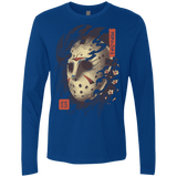 T-Shirts Royal / S Oni Jason Mask Men's Premium Long Sleeve