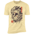 T-Shirts Banana Cream / X-Small Oni Jason Mask Men's Premium T-Shirt