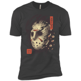 T-Shirts Heavy Metal / X-Small Oni Jason Mask Men's Premium T-Shirt