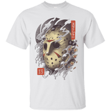 T-Shirts White / S Oni Jason Mask T-Shirt