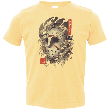 T-Shirts Butter / 2T Oni Jason Mask Toddler Premium T-Shirt