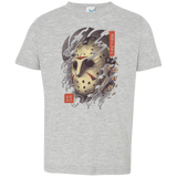 T-Shirts Heather Grey / 2T Oni Jason Mask Toddler Premium T-Shirt