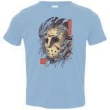 T-Shirts Light Blue / 2T Oni Jason Mask Toddler Premium T-Shirt