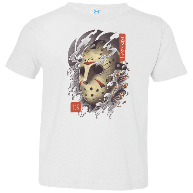 T-Shirts White / 2T Oni Jason Mask Toddler Premium T-Shirt