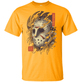 T-Shirts Gold / YXS Oni Jason Mask Youth T-Shirt