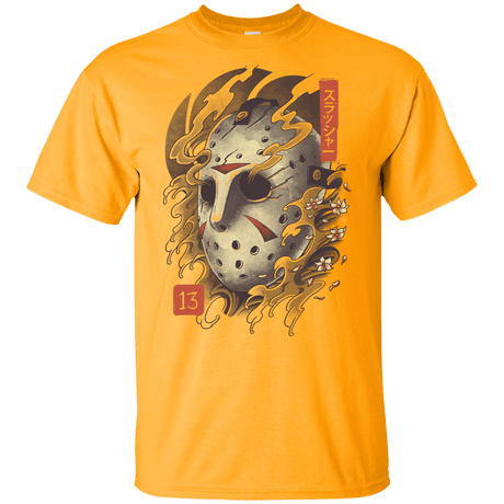 T-Shirts Gold / YXS Oni Jason Mask Youth T-Shirt