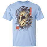 T-Shirts Light Blue / YXS Oni Jason Mask Youth T-Shirt